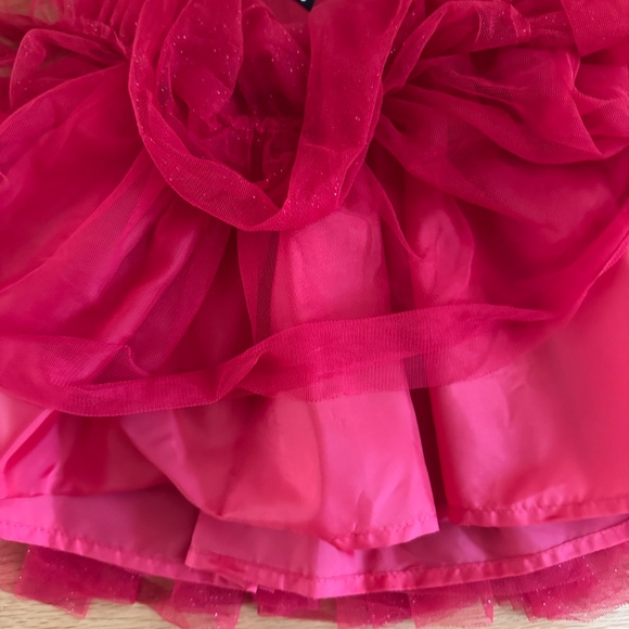 Counting Daisies Girls Size 6 Red Christmas Dress Reindeer - Picture 8 of 11